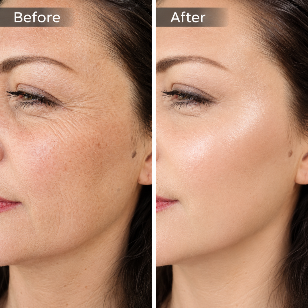 Amore Beautée Silver Glow Duo – Rice Silver Serum & Brightening Cream – Anti-Aging & Dark Spot Corrector