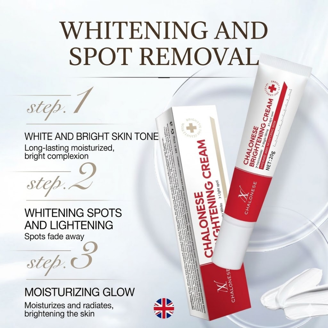 Chalonese Brightening Cream | Fade Pigmentation, Dark Spots & Acne Marks with Niacinamide + Alpha Arbutin
