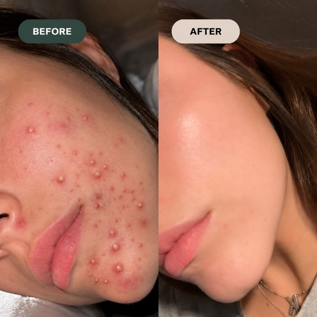 Gleamino Anti-Acne Powder – Clear Skin, Confident You – Visible Reduction in Acne & Scars – Fights Acne, Reduces Scars, Controls Oil & Soothes Redness