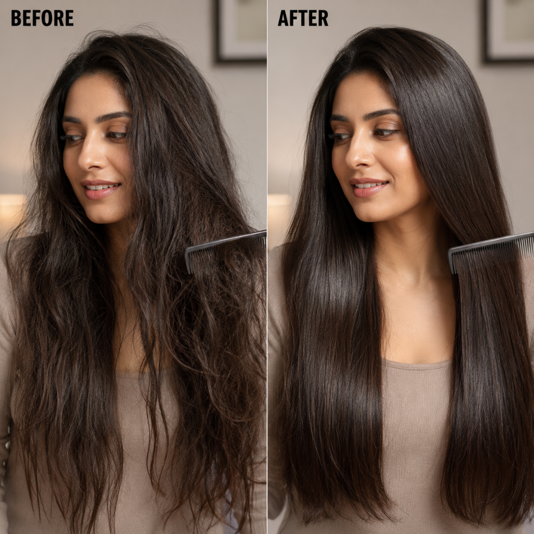 TaShé Professional Liquid Silk Hair Oil – Protect Weak Hair, Breakage Defense & Heat Protection up to 230°C – Stronger, Fuller & Silky Shine – With Macadamia, Avocado & Sweet Almond Oil – For Dry, Damaged & Split Ends