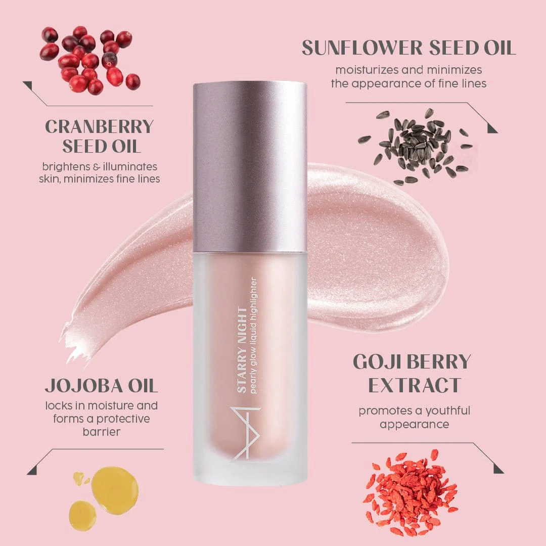 House of Makeup Skin Tint + FREE Liquid Highlighter – Glass Skin Glow – 3-in-1 Tint: Illuminates, Moisturizes & Protects (SPF 25++)–  Lightweight, Non-Comedogenic – For All Skin Types
