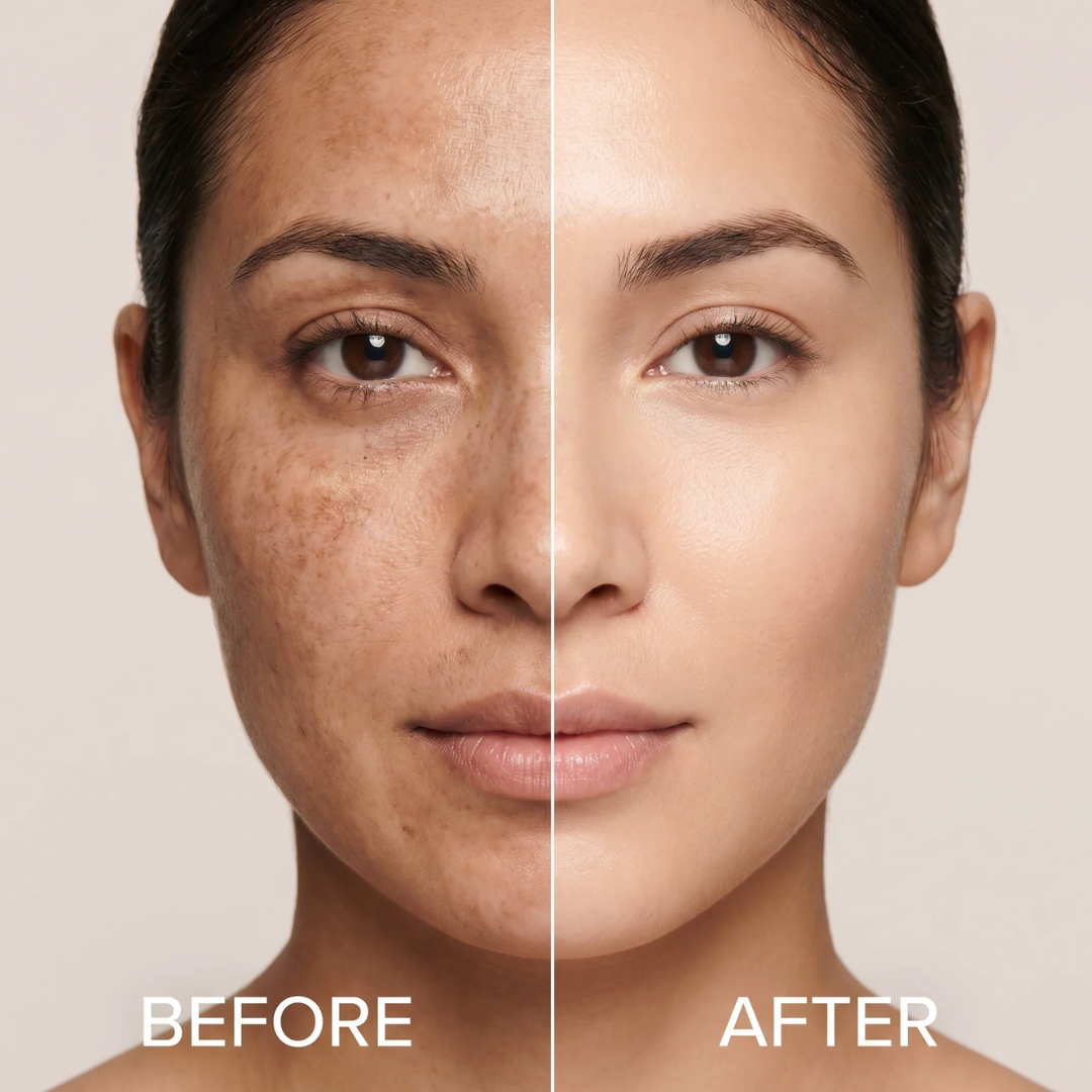 Amore Beautée Silver Glow Duo – Rice Silver Serum & Brightening Cream – Anti-Aging & Dark Spot Corrector