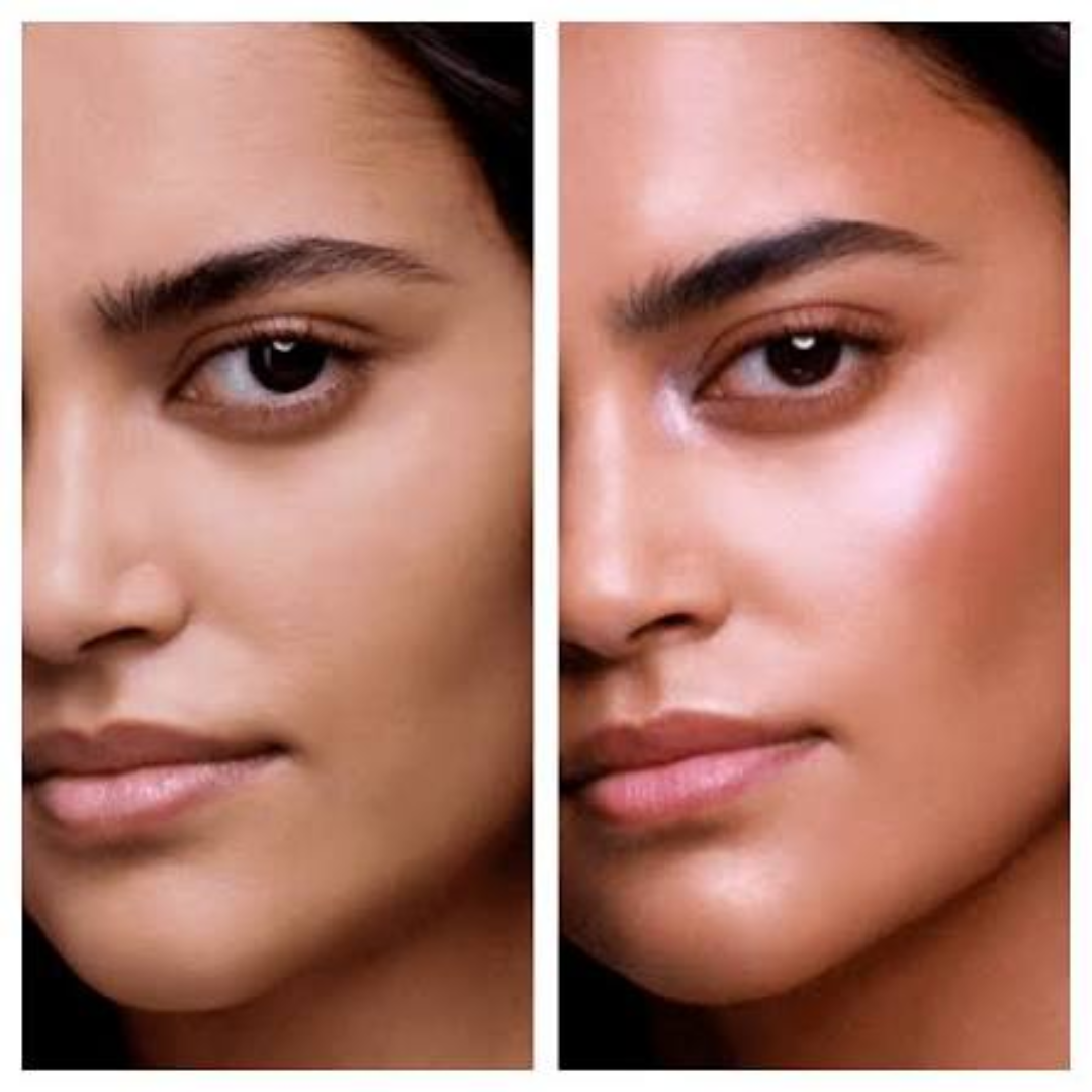 RENÉE Yours Truly Strobe Cream | 3-in-1 Glow | Instant Glass Skin | Rose Gold Finish