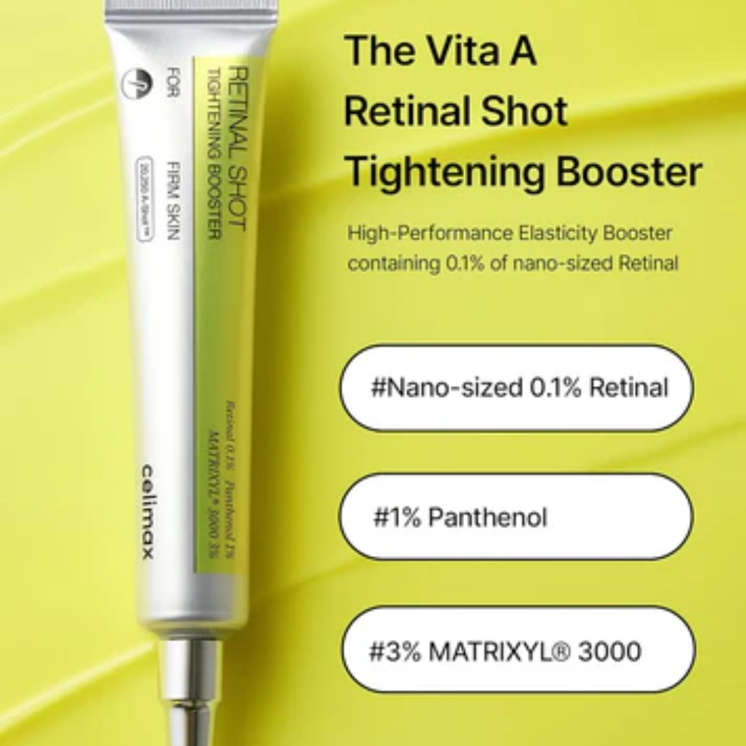 Celimax Retinal Skin Tightening Booster Cream (Tighten, Tone up & Instant brighten Skin - Guaranteed results)