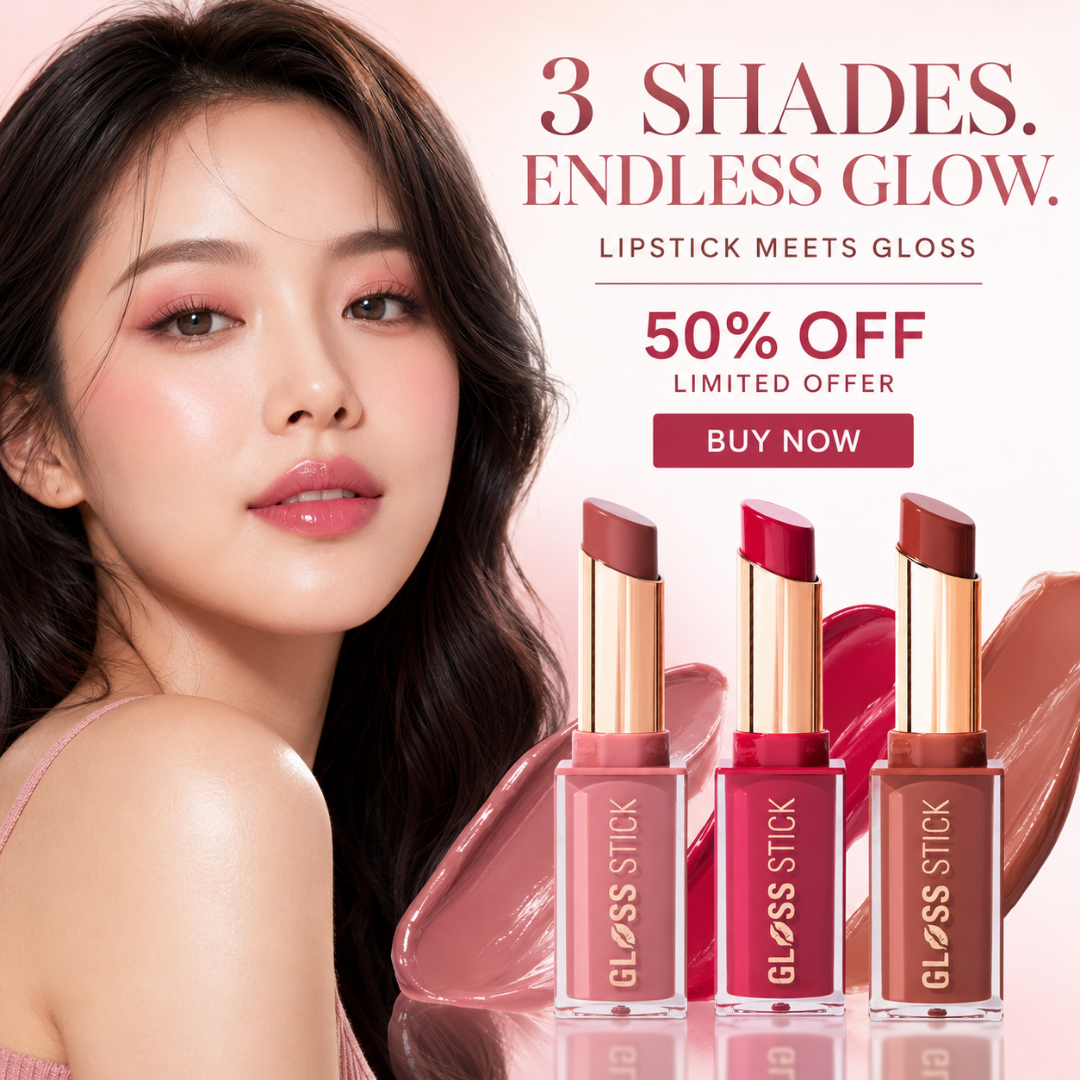 Revolution Pout Lip Gloss Stick – Glossy Color, All Day Confidence – Lipstick + Gloss in One Stroke – Multi-Use for Lips, Cheeks & Eyes