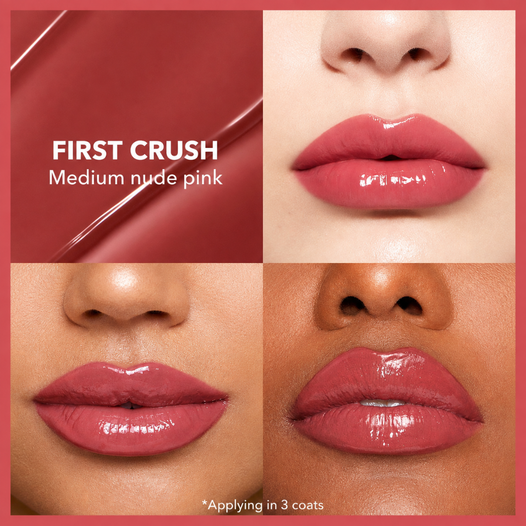 SHEGLAM Pout-Perfect Shine Lip Plumper – Buy 1 Get 1 FREE – Matte + Shimmer Duo – Instant Plump Look, Hydrating Comfort – High-Shine, Creamy Formula – Multi-Use for Lips, Cheeks & Eyes
