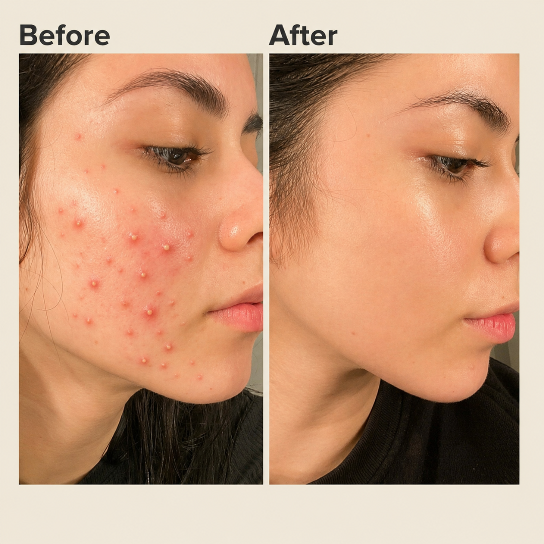 Gleamino Anti-Acne Powder – Clear Skin, Confident You – Visible Reduction in Acne & Scars – Fights Acne, Reduces Scars, Controls Oil & Soothes Redness