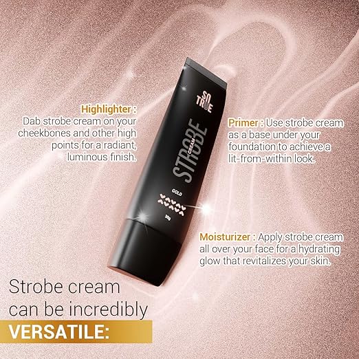 So True Strobe Cream (Primer, Highlighter, Moisturizer with Instant Natural Glow)
