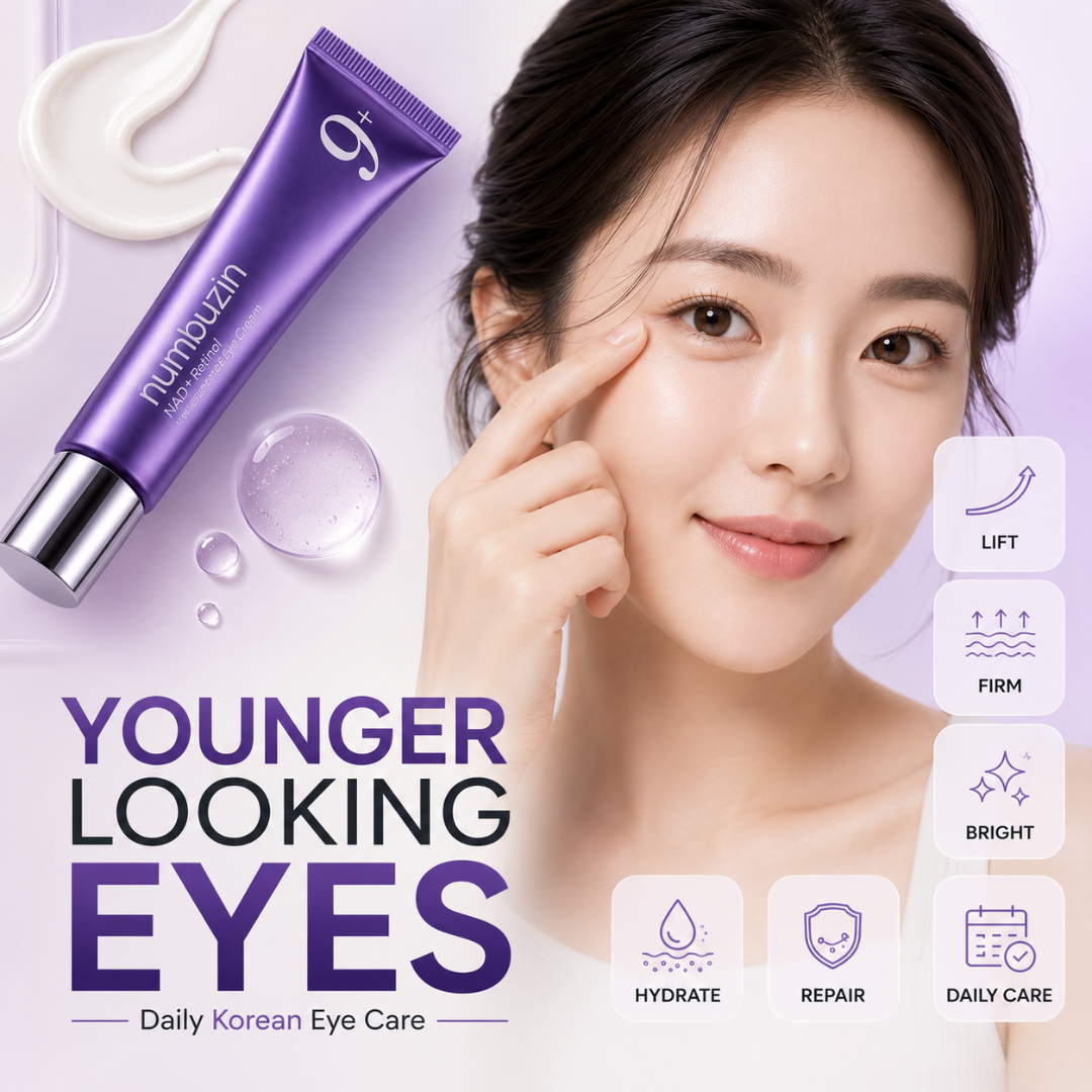 numbuzin NAD+ Retinol Volumetox Eye Cream – Lift, Brighten & Revive – Visible Eye Renewal – Reduces Dark Circles, Crow's Feet, Eye Bags & Fine Lines
