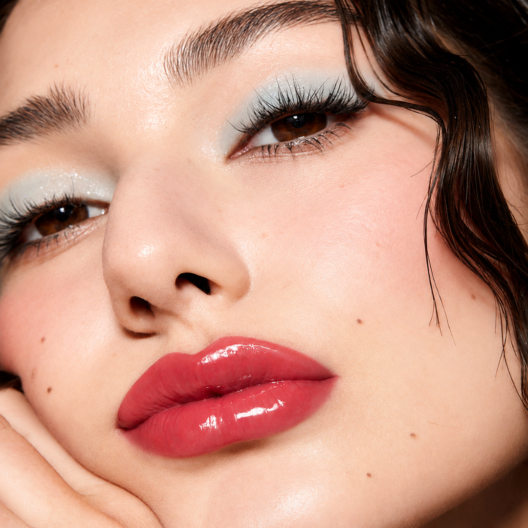 SHEGLAM Pout-Perfect Shine Lip Plumper – Buy 1 Get 1 FREE – Matte + Shimmer Duo – Instant Plump Look, Hydrating Comfort – High-Shine, Creamy Formula – Multi-Use for Lips, Cheeks & Eyes