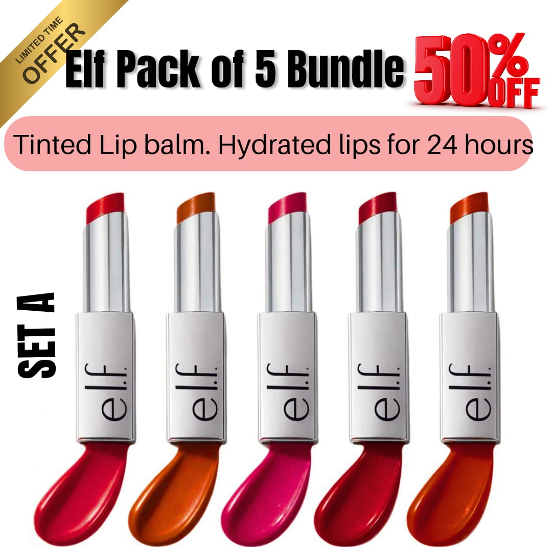 E.L.F Glow Reviver Lip Balm | Hydrating Lip Tint in a Stick with Buildable Color & Natural Shine